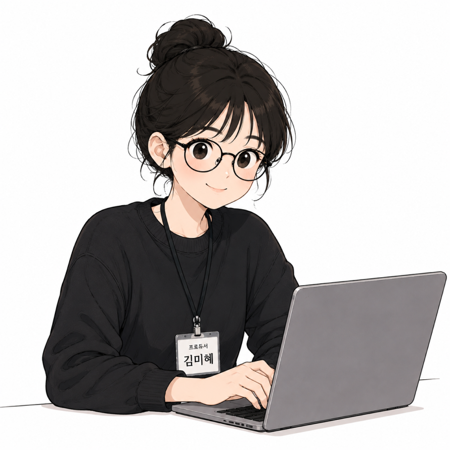 영상 프로듀서 김미혜 일러스트
